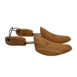 Rochester Shoe Tree Co USA Wooden Boot Trees Size Large Cedar Sheplers Set C